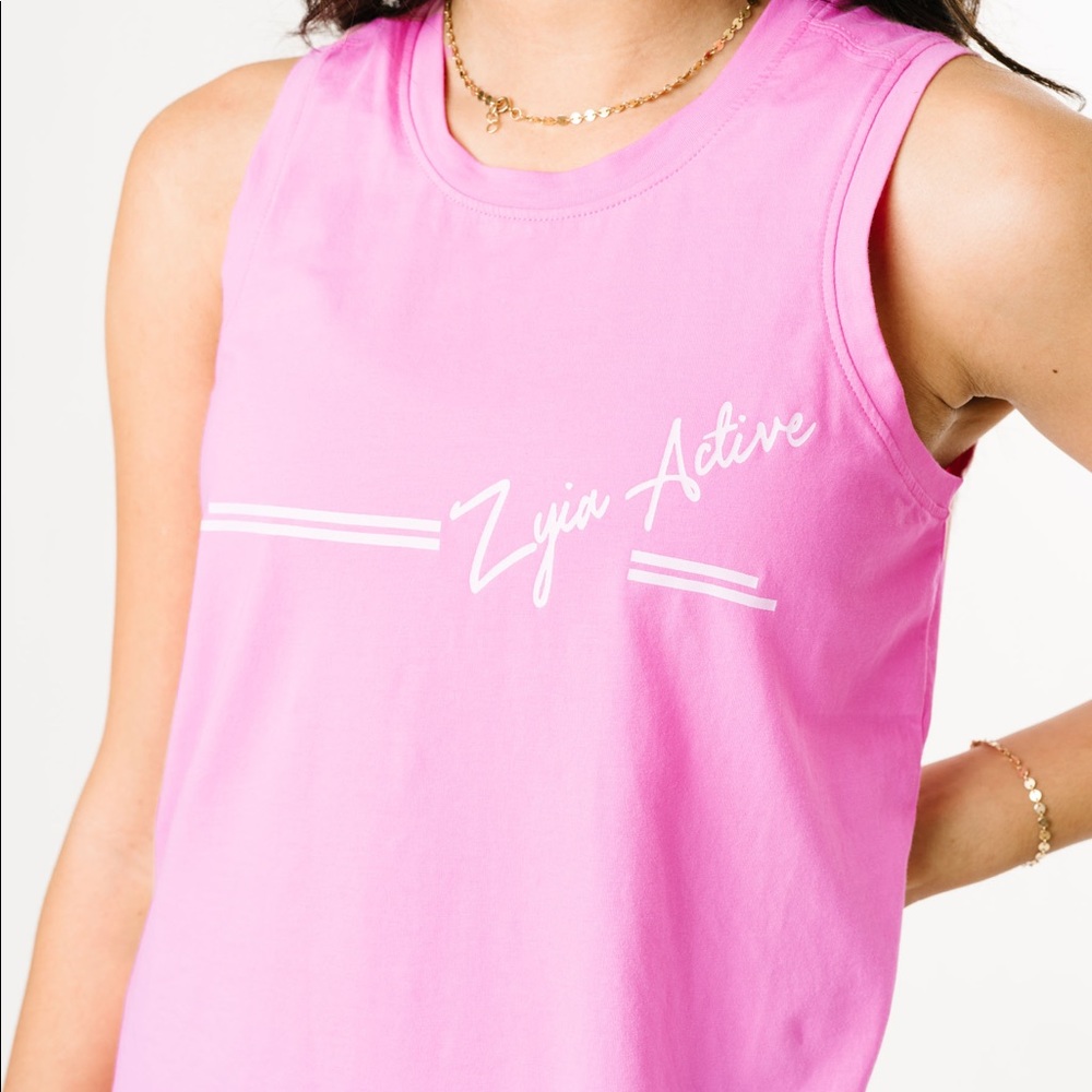 Pink South Beach ZYIA Tank
